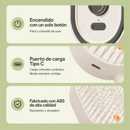 VIVRUSH PRO™ – 💨 Cepillo Inteligente 5-en-1: Alisado Profesional y Cuidado Capilar